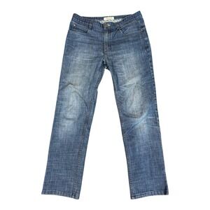 Haroeris Style Original‎ Straight Fit Jeans 33x28 Rare Luxury Distressed Denim